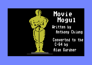Movie Mogul title screen